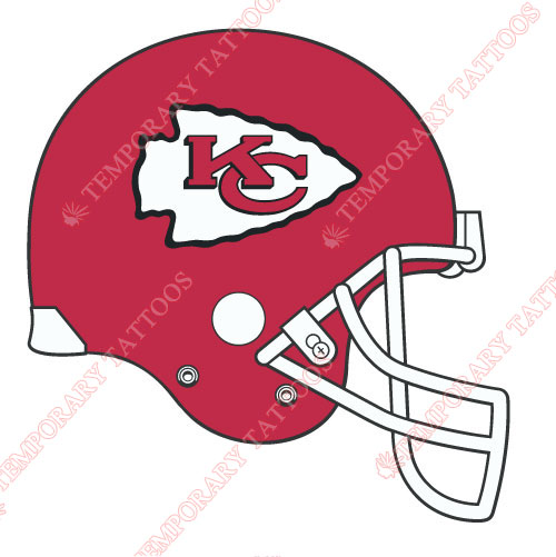 Kansas City Chiefs Customize Temporary Tattoos Stickers NO.573
